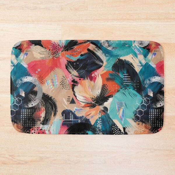 Item preview, Abstract colored pattern designed and sold by ColdStarfish.