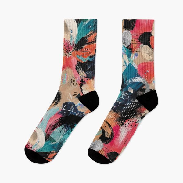 Item preview, Abstract colored pattern designed and sold by ColdStarfish.