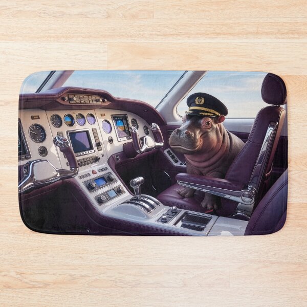 Item preview, Baby Hippo Co-Pilot Is Reliable and Handsome designed and sold by Tridentulus.