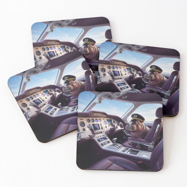 Item preview, Baby Hippo Co-Pilot Is Reliable and Handsome designed and sold by Tridentulus.