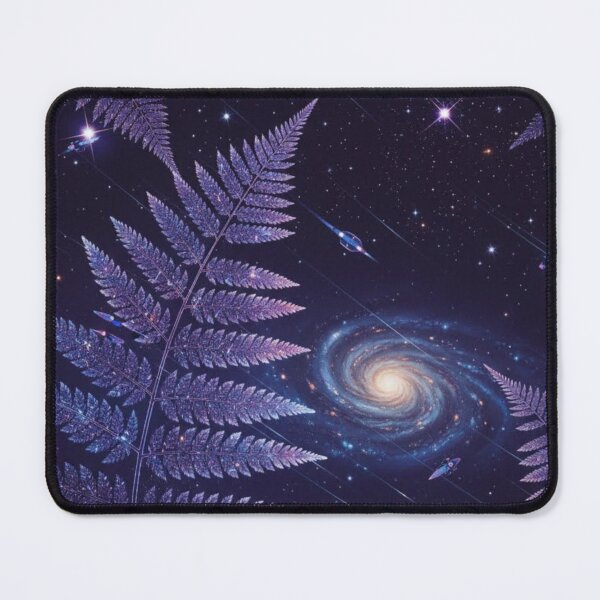 Item preview, Cosmic Ferns – Galaxy Botanical Fantasy designed and sold by Dogandesighn.