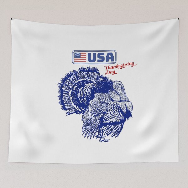 Item preview, Vintage USA Thanksgiving Day Retro Design. designed and sold by LunaPrintCo.