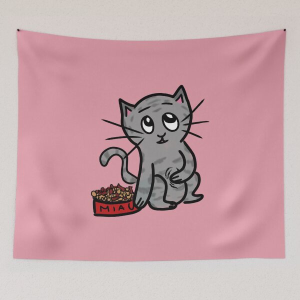 Item preview, Kitten on pink background designed and sold by Darlenehb.