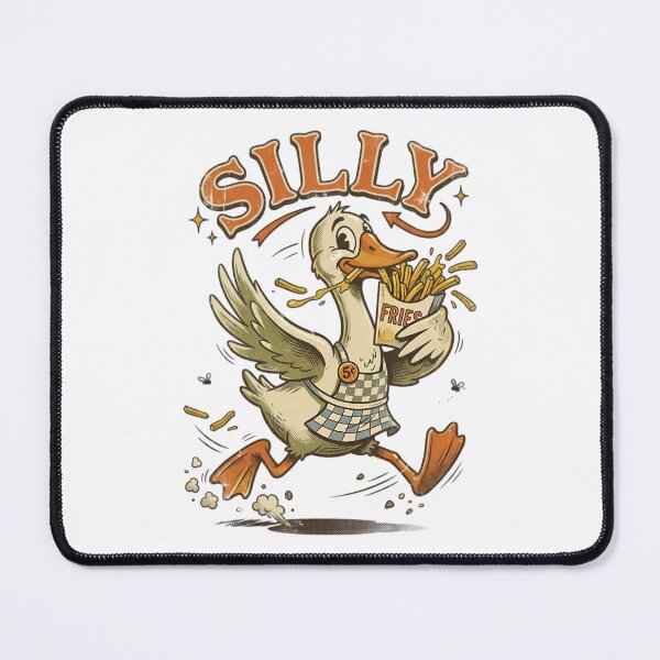 Item preview, Silly Goose Vintage Fast Food Illustration designed and sold by aashcreat.