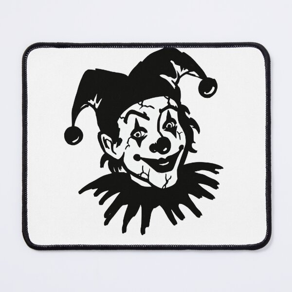 Item preview, Black and White Clown designed and sold by xiao xuans.