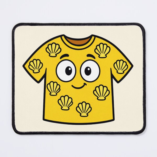 Item preview, Cute Shell Face — Sunny Coastal Tee Design designed and sold by DariaCraft.