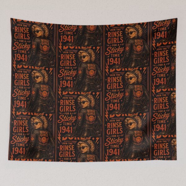 Item preview, Join The Rinse Girls — Elsa Macron Hearst 1941 designed and sold by Thedropartsrore.