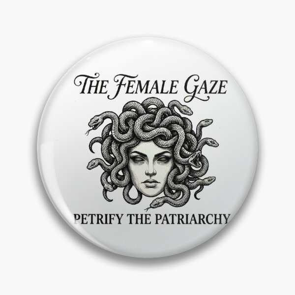 Item preview, Medusa - The female gaze designed and sold by happydaysfun.