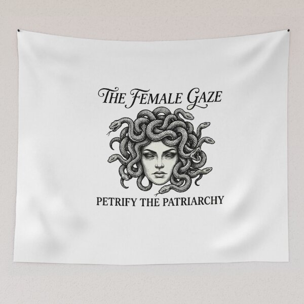 Item preview, Medusa - The female gaze designed and sold by happydaysfun.