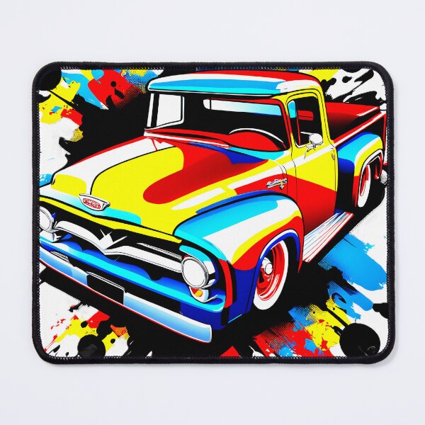 Item preview, Pop Art 1956 Ford F100 Pickup Truck designed and sold by rgagliardi2017.