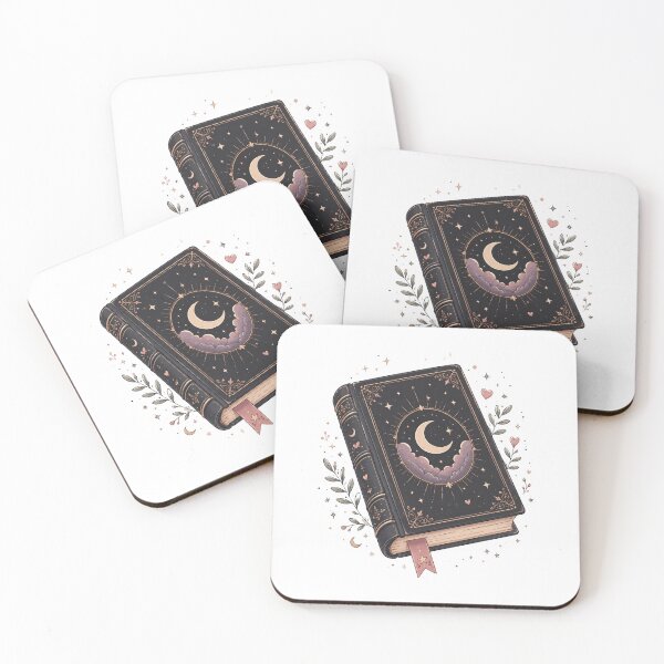 Item preview, Magic Moon Book – Cute Dark Academia Design designed and sold by ColorNest Designs.