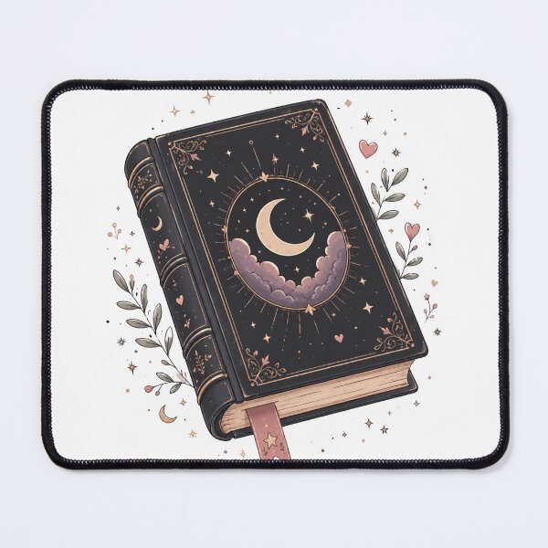 Item preview, Magic Moon Book – Cute Dark Academia Design designed and sold by ColorNest Designs.