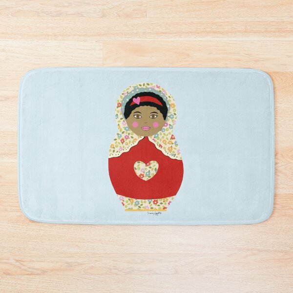 Item preview,  Little Curly-Haired Matryoshka - Eastern European Nesting Doll designed and sold by AlinaArt&Design.