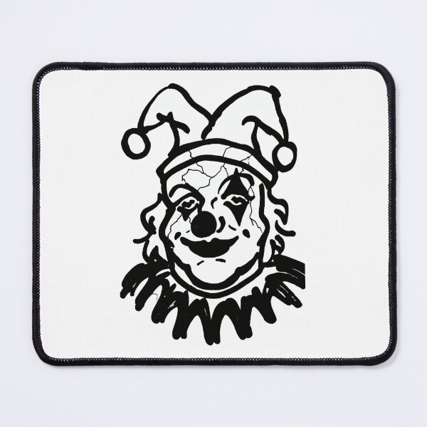 Item preview, Black and White Clown designed and sold by xiao xuans.