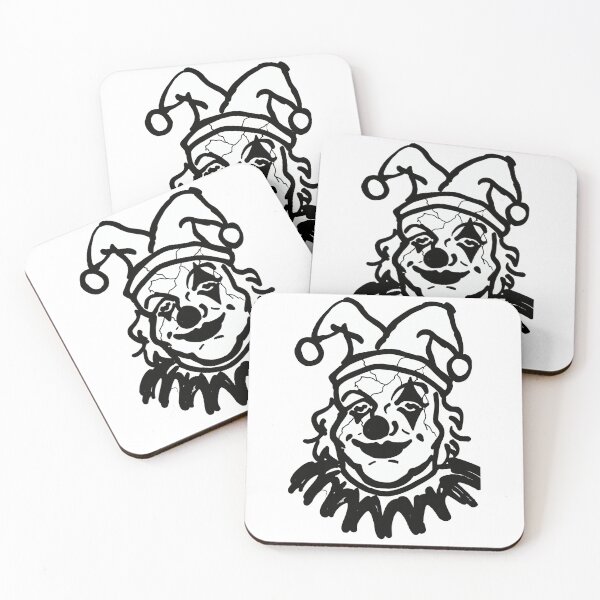 Item preview, Black and White Clown designed and sold by xiao xuans.