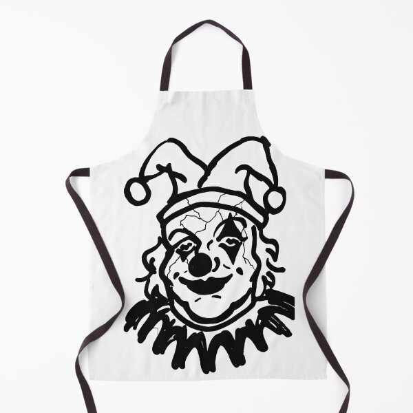Item preview, Black and White Clown designed and sold by xiao xuans.