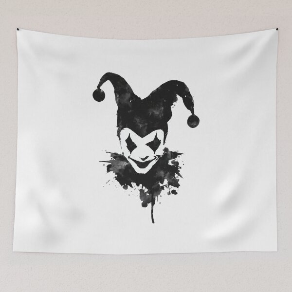 Item preview, Black and White Clown designed and sold by xiao xuans.