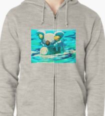 Komala in the River Zipped Hoodie