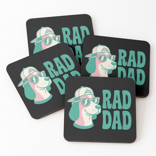 Item preview, Rad Dad Coolest Dog  designed and sold by Milasneeze.