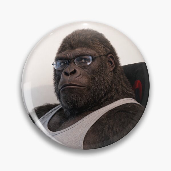Item preview, Calm and composed gorilla designed and sold by Z-G-P.