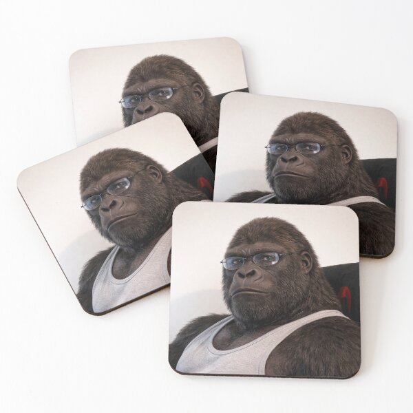 Item preview, Calm and composed gorilla designed and sold by Z-G-P.