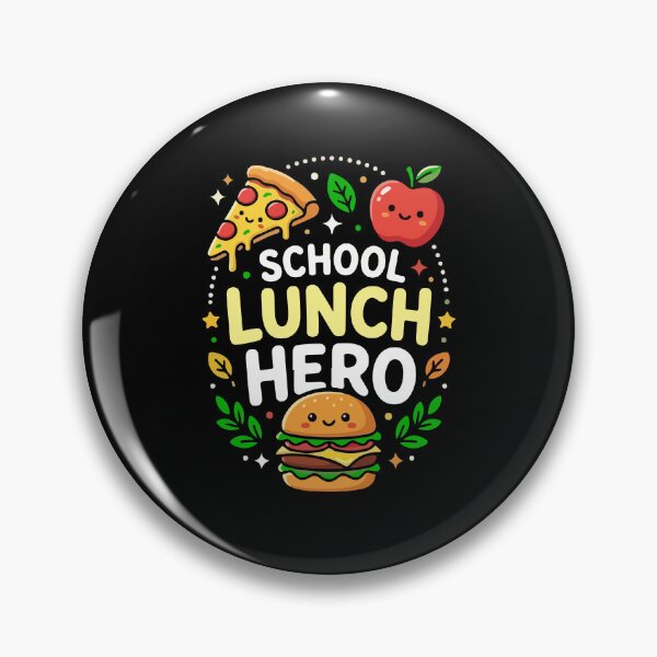 Item preview,  School Lunch Hero - Cute Food Gifts for Cafeteria Workers designed and sold by Maniutek.