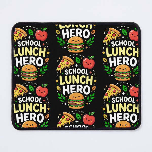 Item preview,  School Lunch Hero - Cute Food Gifts for Cafeteria Workers designed and sold by Maniutek.