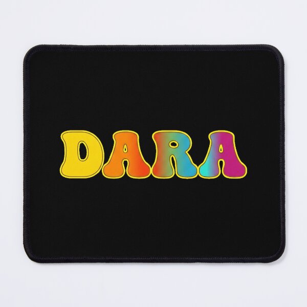 Item preview, ❤️ Dara Personalized Name Wavy Retro Shirt, Coffee Mug, Sticker Gift designed and sold by HelixPedia.