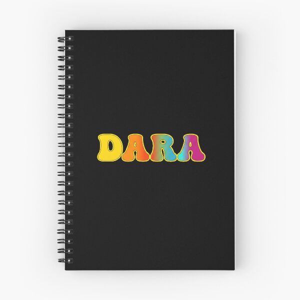 Item preview, ❤️ Dara Personalized Name Wavy Retro Shirt, Coffee Mug, Sticker Gift designed and sold by HelixPedia.