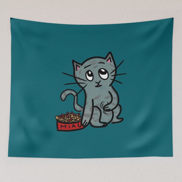 Item preview, Kitten for blue backgrounds designed and sold by Darlenehb.