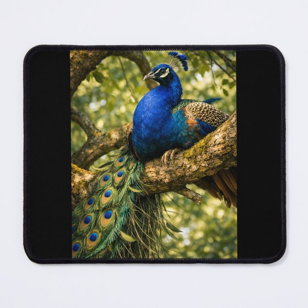 Item preview, Beautiful Male Peacock Sitting in a Tree designed and sold by CarolM.
