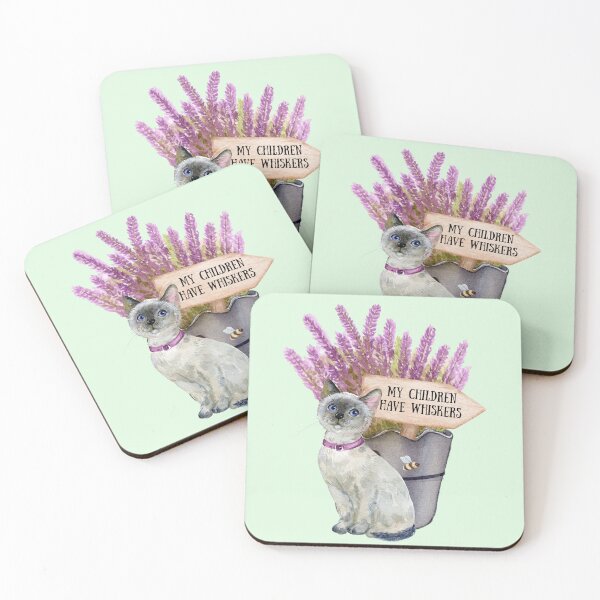 Item preview, Whiskers & Cat Moms designed and sold by Moonlit-Muse.