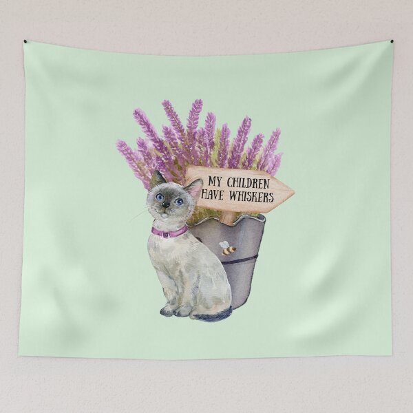 Item preview, Whiskers & Cat Moms designed and sold by Moonlit-Muse.