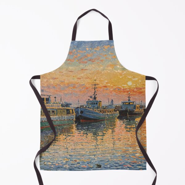 Item preview, Evening in the Port of Sassnitz designed and sold by sid1802.