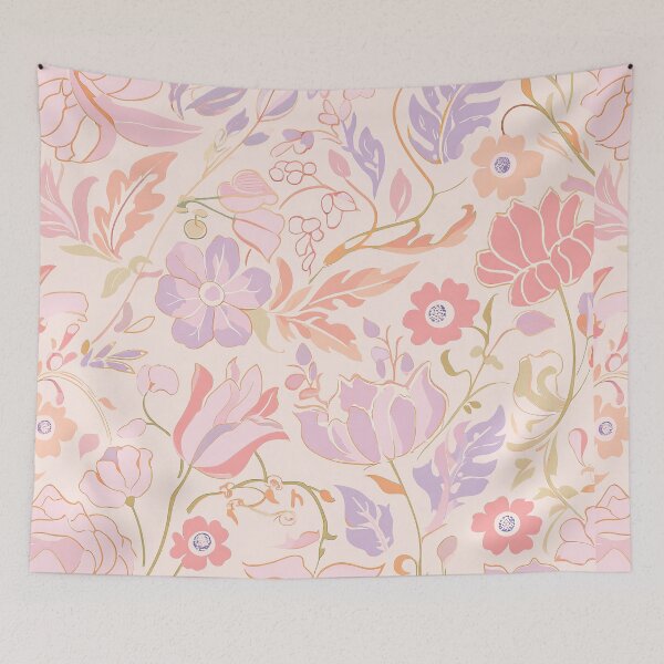 Item preview, William Morris Floral Pattern designed and sold by maniacfitness.