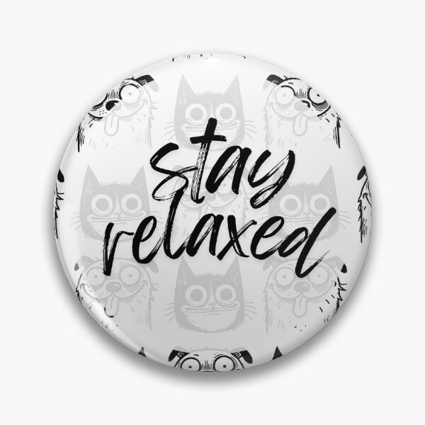 Item preview, Stay relaxed, cats and dogs! designed and sold by toycruisers_merch-butze.