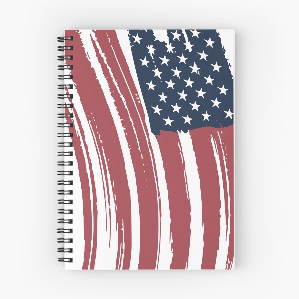 Item preview, Distressed American Flag Brushstroke Vintage Art designed and sold by cabana.space.