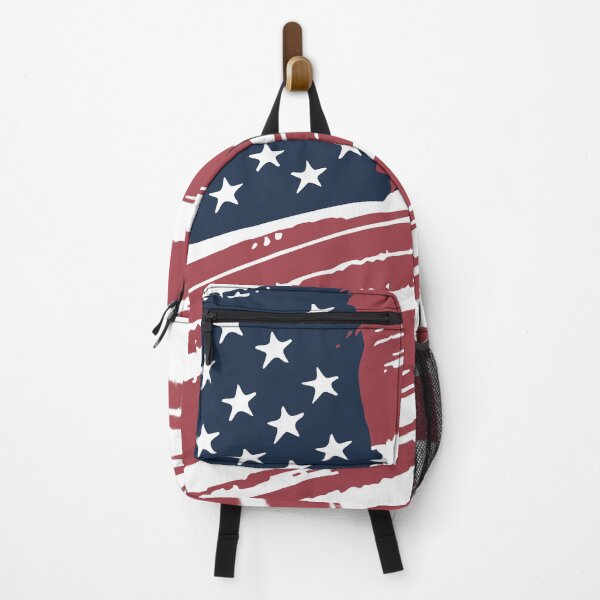Item preview, Distressed American Flag Brushstroke Vintage Art designed and sold by cabana.space.
