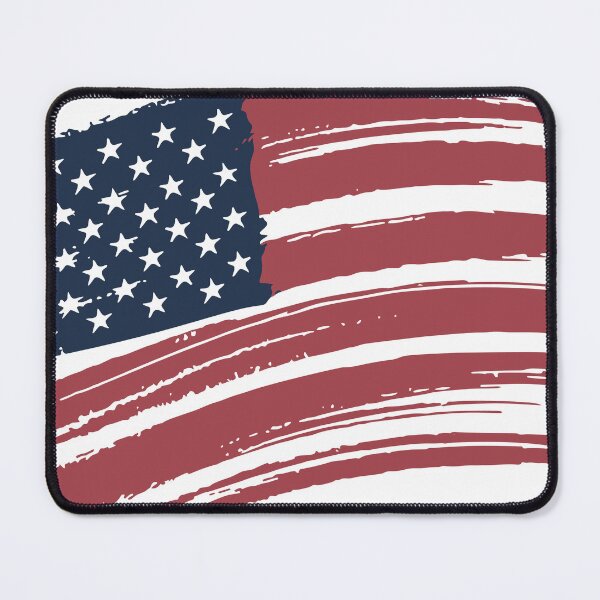 Item preview, Distressed American Flag Brushstroke Vintage Art designed and sold by cabana.space.