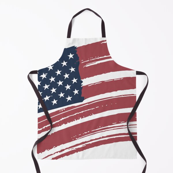 Item preview, Distressed American Flag Brushstroke Vintage Art designed and sold by cabana.space.
