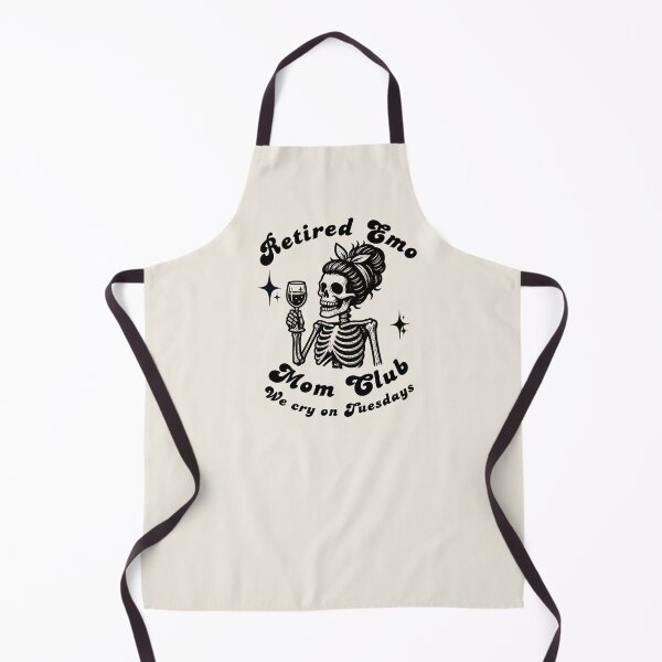 Item preview, Retired Emo Mom Club | Former Scene Kid Mom Design | Elder Emo Pop Punk Humor designed and sold by azLittleLuxur.
