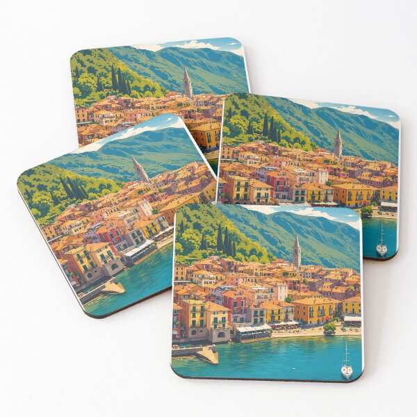 Item preview, Lake Como Italy designed and sold by ArtByMouad.