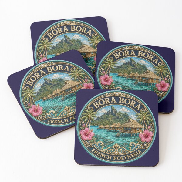 Item preview, Bora Bora, French Polynesia – Overwater bungalows, lagoon & volcanic island designed and sold by Girih.