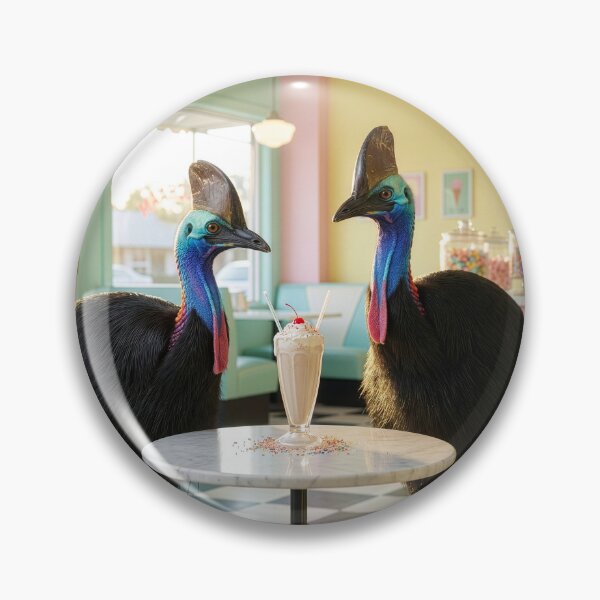 Item preview, Cassowaries Share a Malt designed and sold by Tridentulus.
