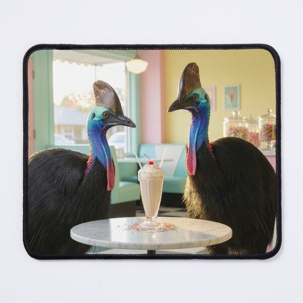 Item preview, Cassowaries Share a Malt designed and sold by Tridentulus.