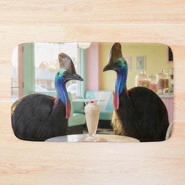 Item preview, Cassowaries Share a Malt designed and sold by Tridentulus.