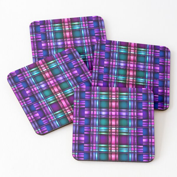 Item preview, 9DCHROME plaid allover print  designed and sold by fmfun.