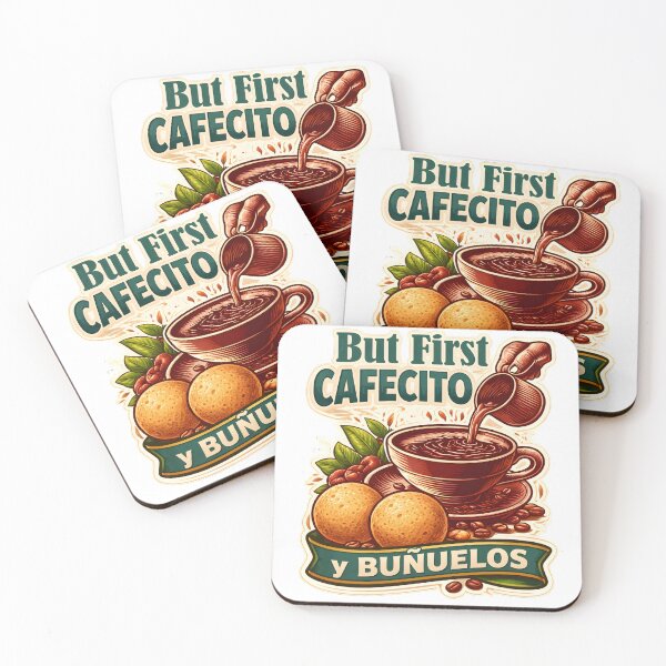 Item preview, Coffee with a Buñuelo — Colombian Morning Ritual | Coffee and Sweet Valley designed and sold by ColombianaShop.