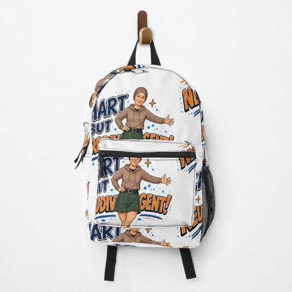 Item preview, Smart But Neurodivergent Funny ADHD Girl designed and sold by FEEL GOOD CLUB DESIGNS.