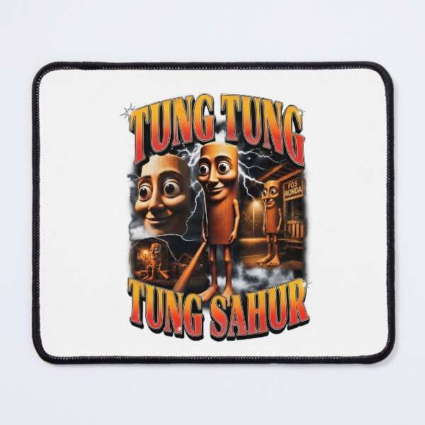 Item preview, Vintage 90s Bootleg Style Tung Tung Tung Sahur  designed and sold by retro-and-rust.
